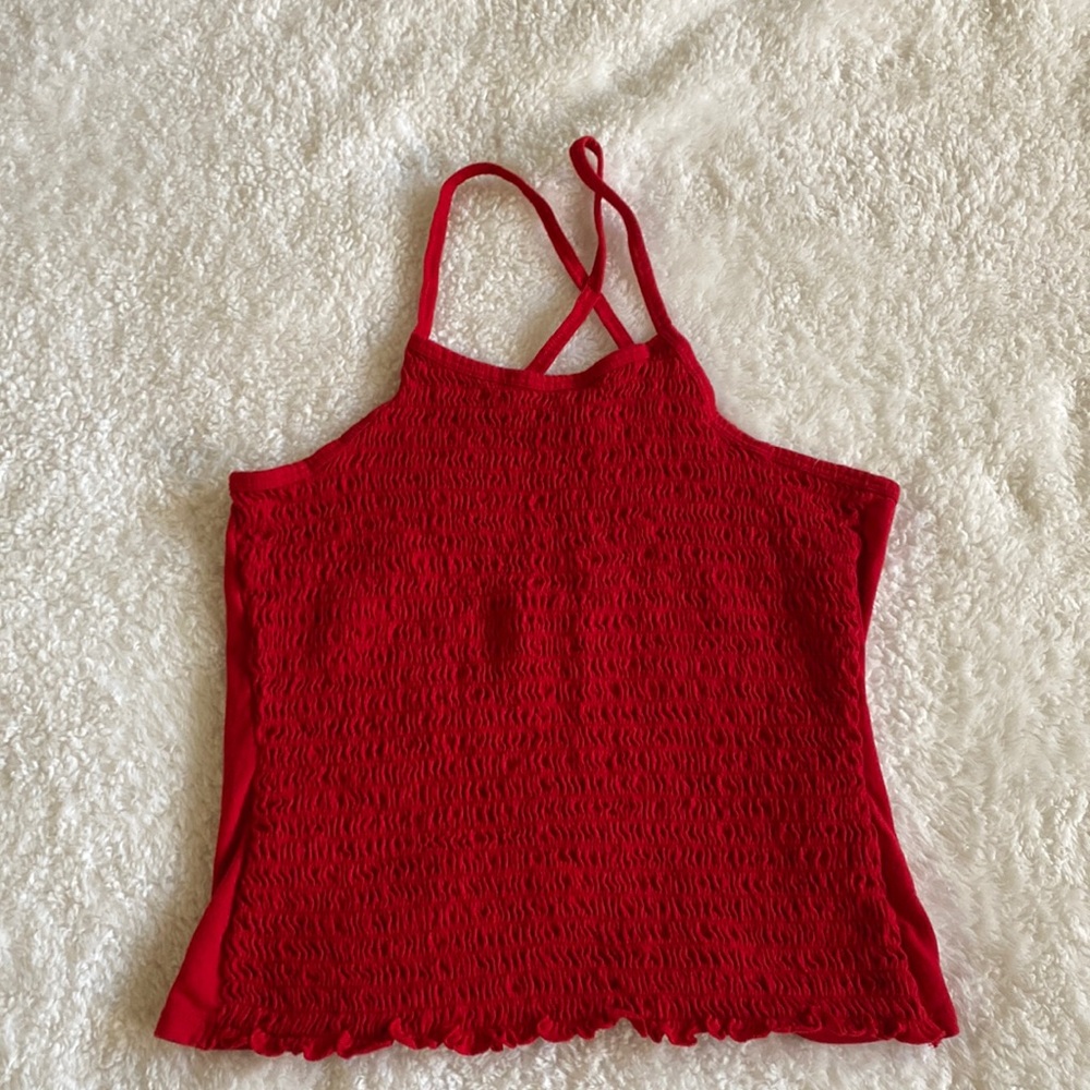 Women’s cross cross tank